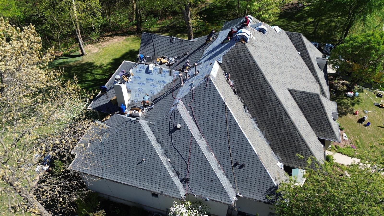 H.G. Roofing LLC project