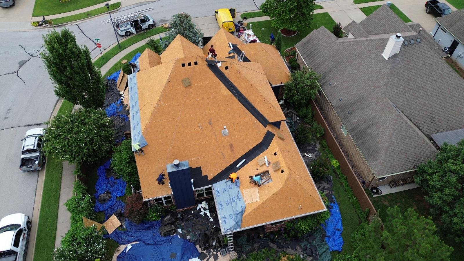 H.G. Roofing LLC project
