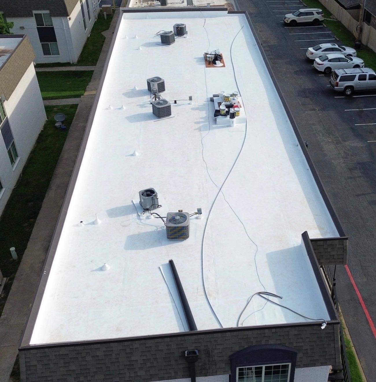 Roofing project in Tulsa Oklahoma